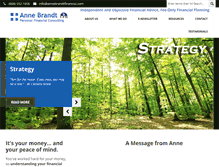 Tablet Screenshot of annebrandtfinancial.com